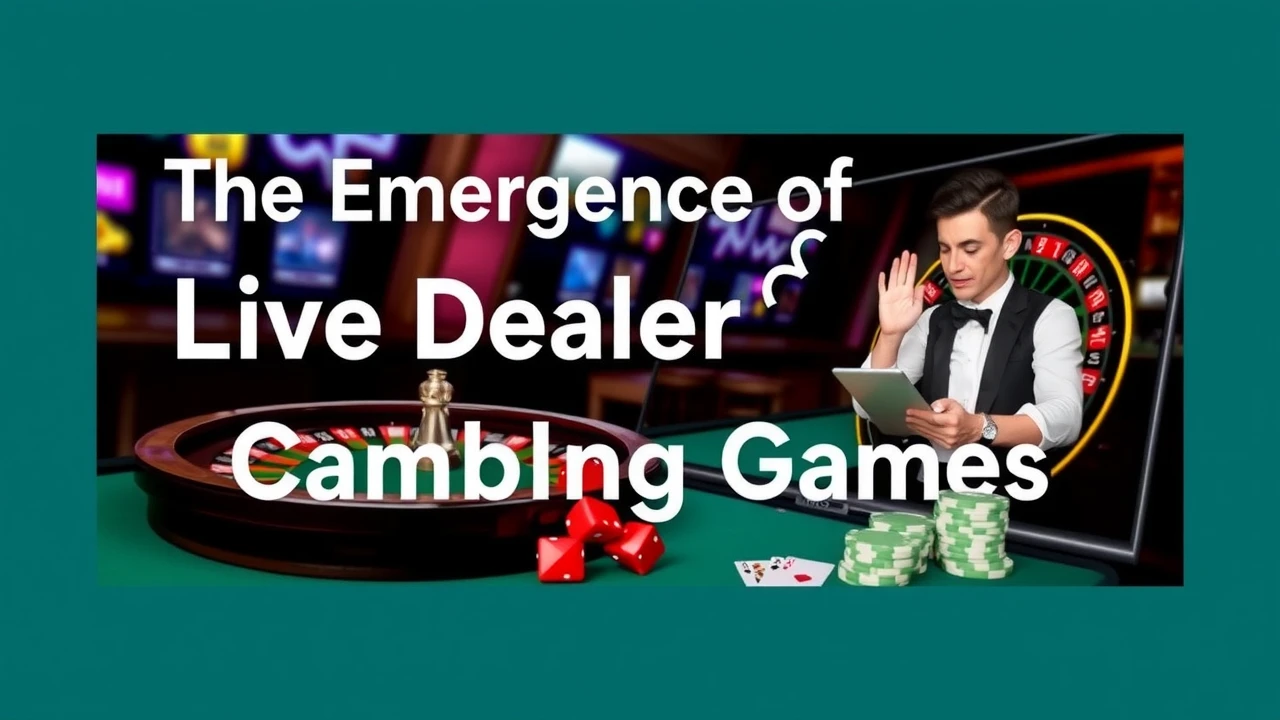 The Emergence of Live Dealer Online Casino Gambling Games